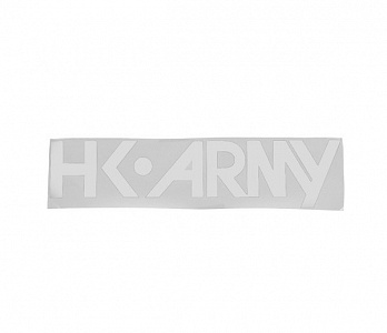 Наклейка на автомобиль HK Army TYPEFACE Car Stiker White